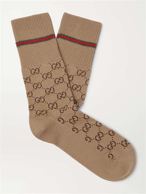 gucci black mens socks|brown gucci socks on feet.